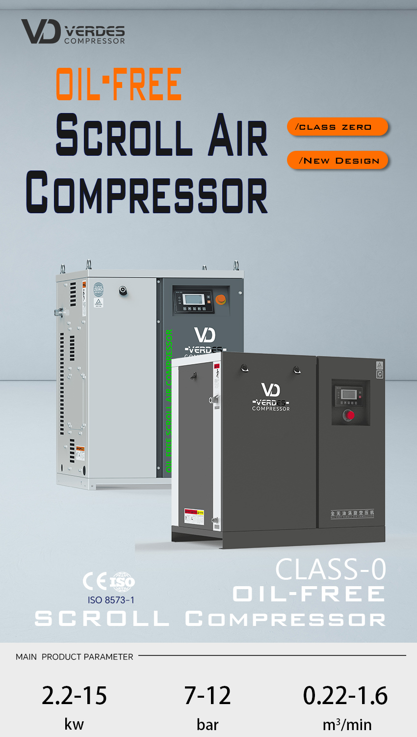 Oil Free Scroll Air Compressor(图1)